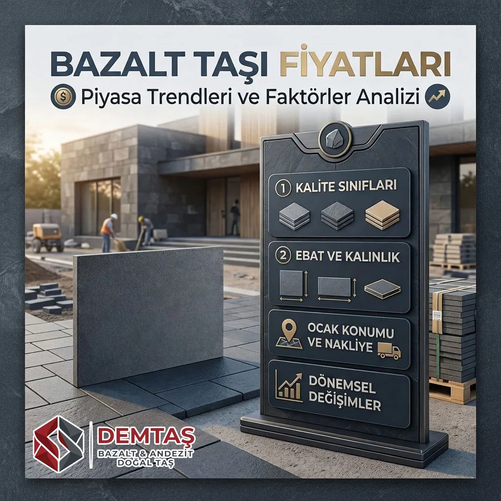 Güncel Bazalt Taşı Fiyatları 2026